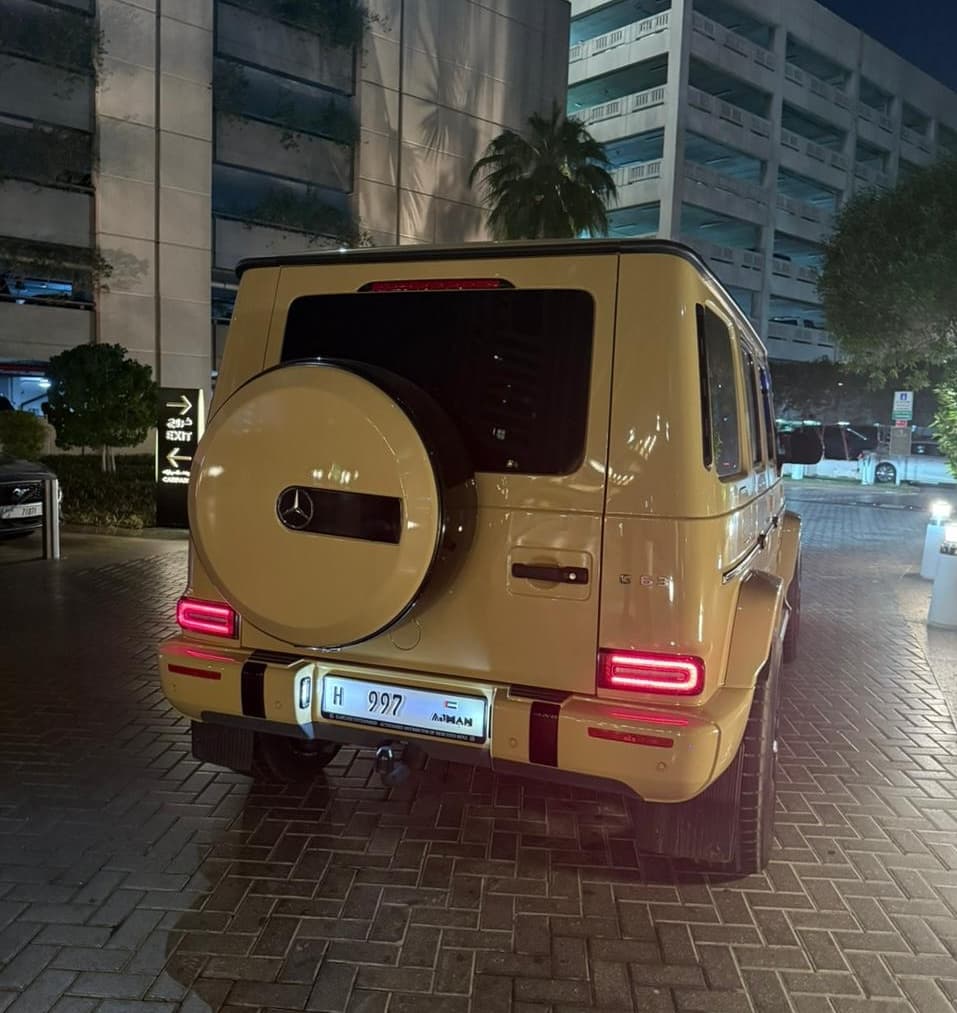 Mercedes-Benz G63 with Special Plate Number - Image 3