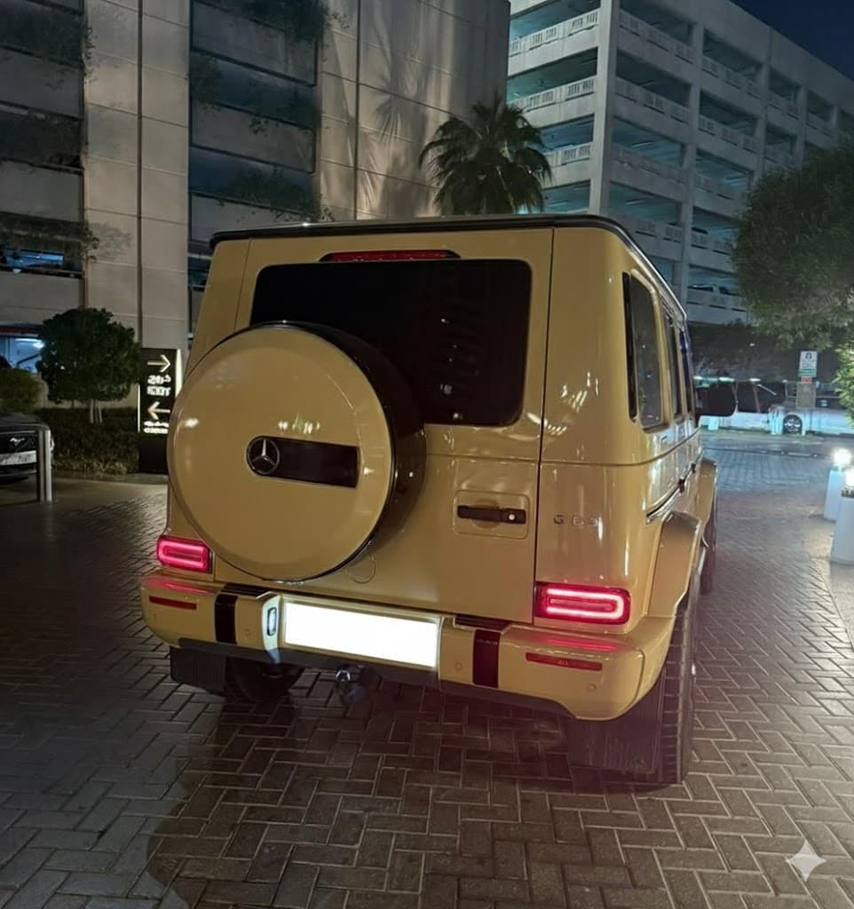 Mercedes-Benz G63 with Special Plate Number - Image 3